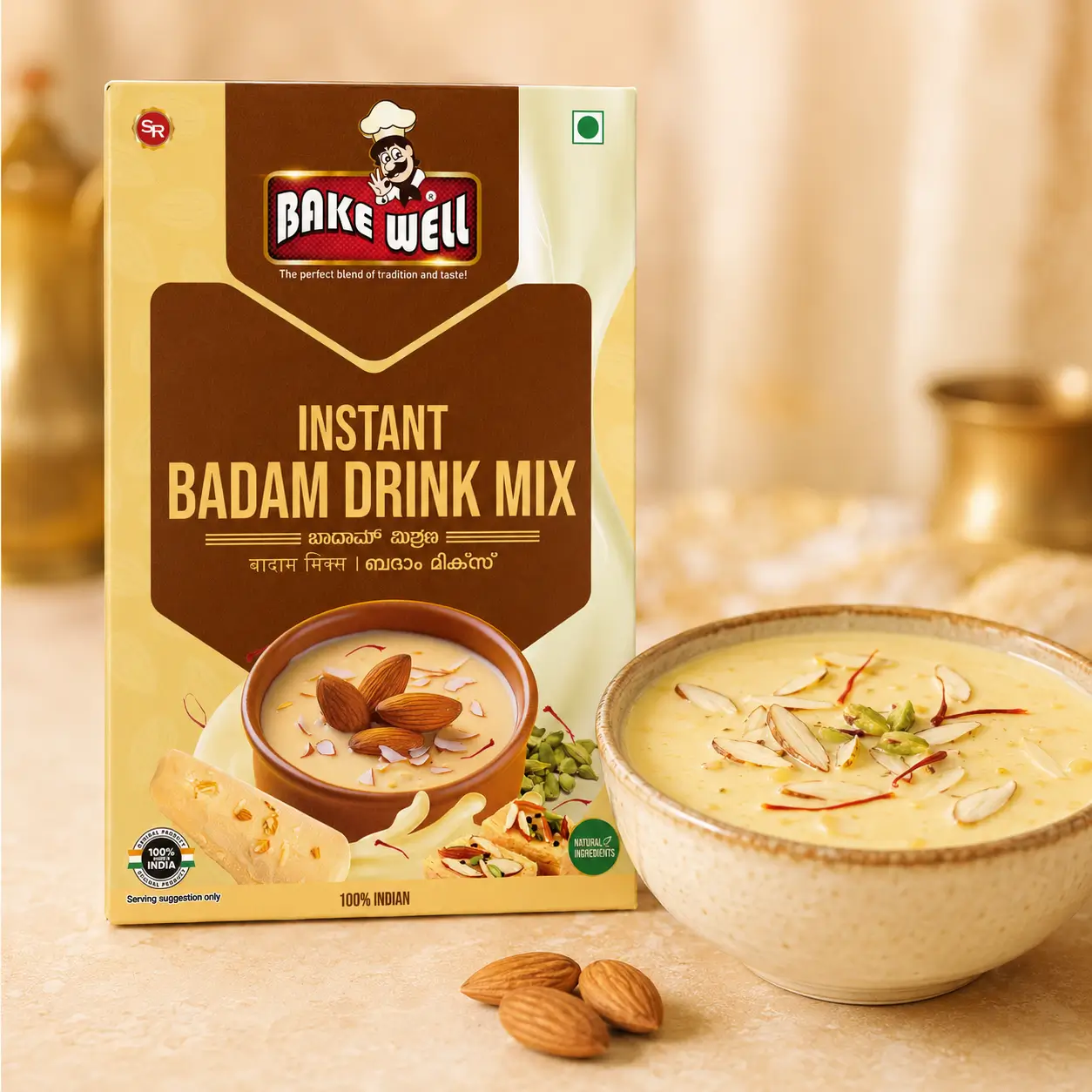 Bake Well Badam Drink and Saffron Milk