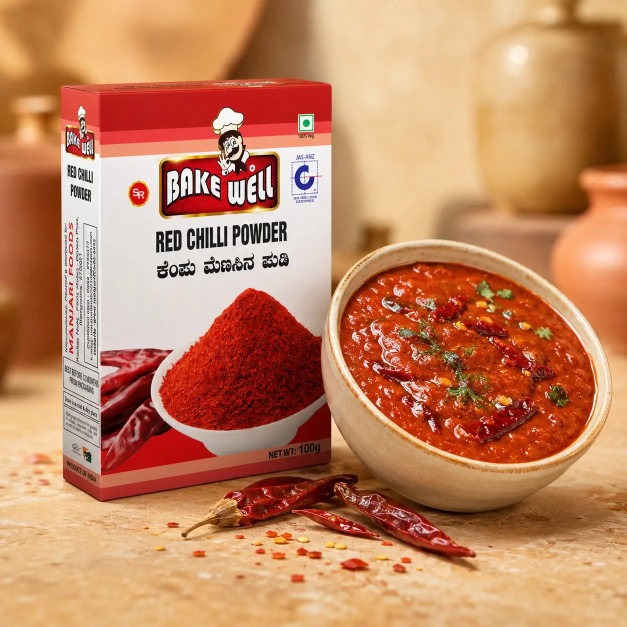Bake Well Red Chilli Powder