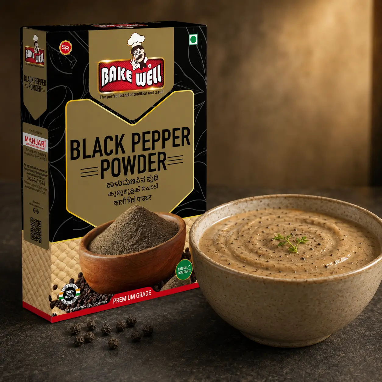 Bake Well Black Pepper Gravy Masala