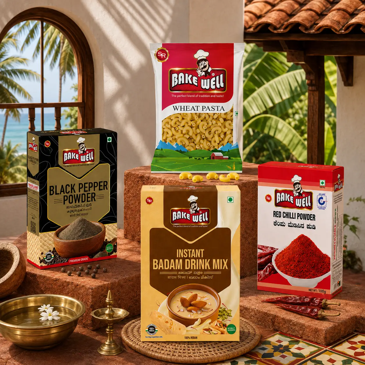 Bakewell whole spices from the Mangalorean coast
